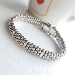 Lagos 9mm Sterling Silver Bar Bracelet!!!